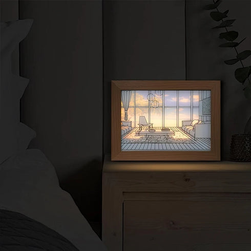 LuminArt: The Adjustable LED Canvas - Illuminate Your Space with Customizable Art