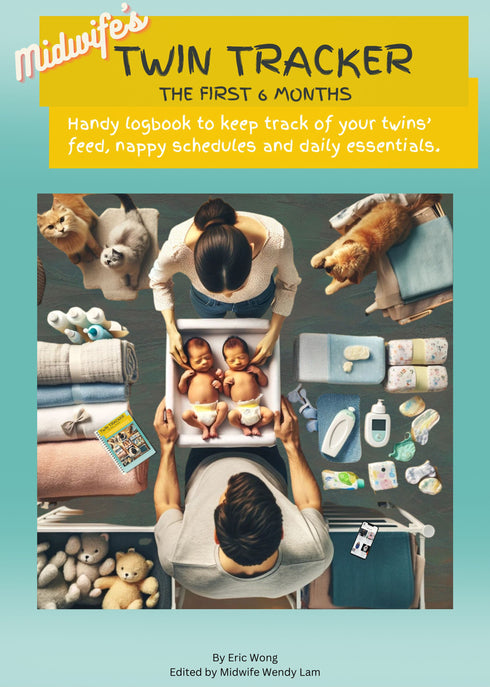 Midwife's Twin Feeding & Nappy Tracker