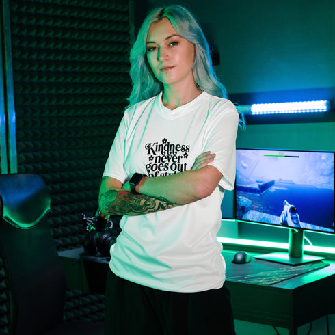 Recycled unisex sports jersey