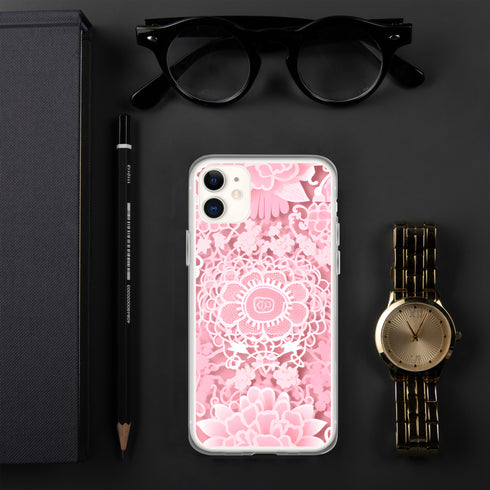 Coquette Charm - A Geeky, Floral Fusion | Clear Case for iPhone®