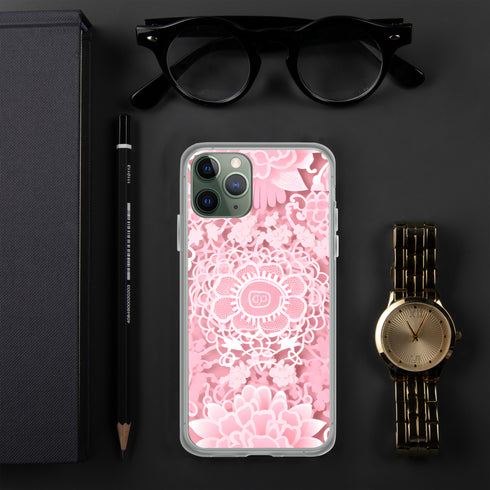 Coquette Charm - A Geeky, Floral Fusion | Clear Case for iPhone®