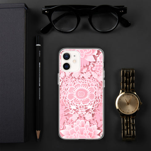 Coquette Charm - A Geeky, Floral Fusion | Clear Case for iPhone®