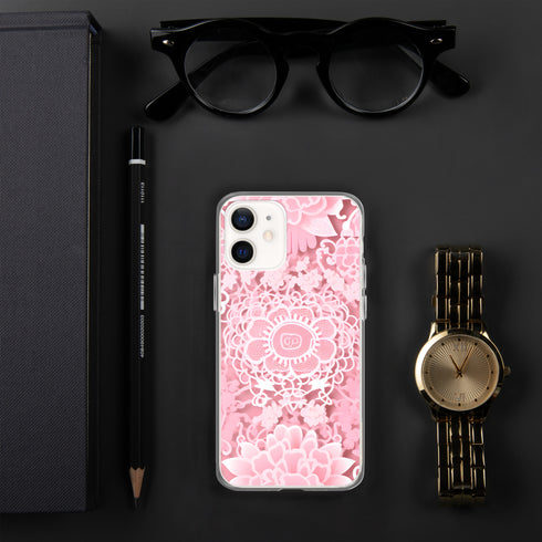 Coquette Charm - A Geeky, Floral Fusion | Clear Case for iPhone®