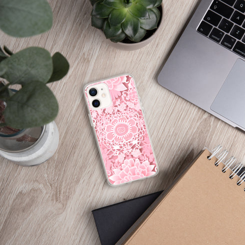 Coquette Charm - A Geeky, Floral Fusion | Clear Case for iPhone®