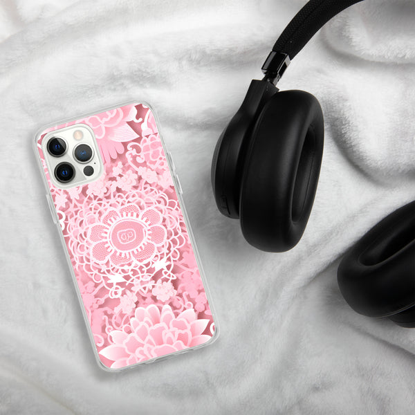 Coquette Charm - A Geeky, Floral Fusion | Clear Case for iPhone®