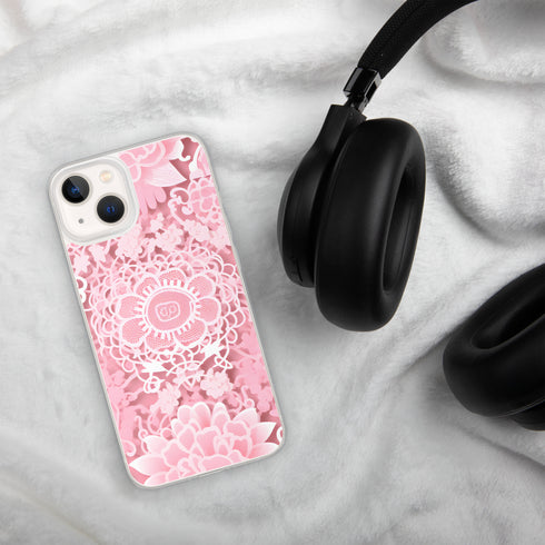 Coquette Charm - A Geeky, Floral Fusion | Clear Case for iPhone®