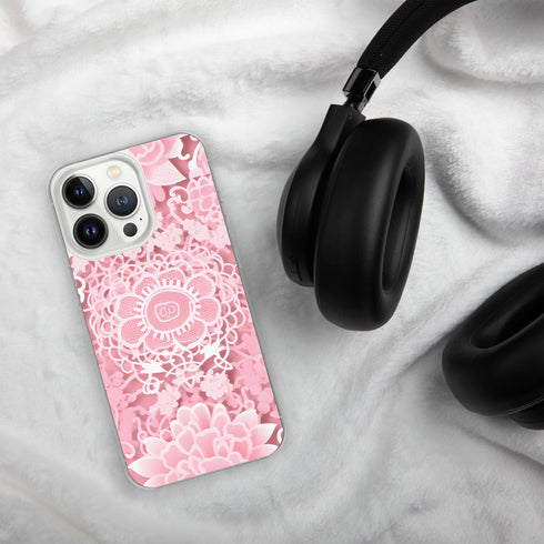 Coquette Charm - A Geeky, Floral Fusion | Clear Case for iPhone®