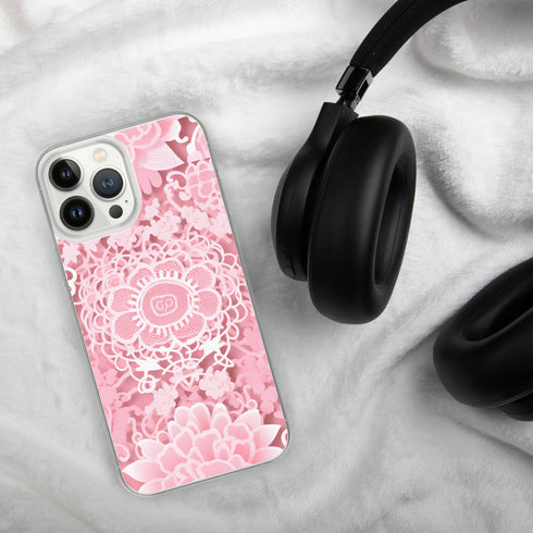 Coquette Charm - A Geeky, Floral Fusion | Clear Case for iPhone®