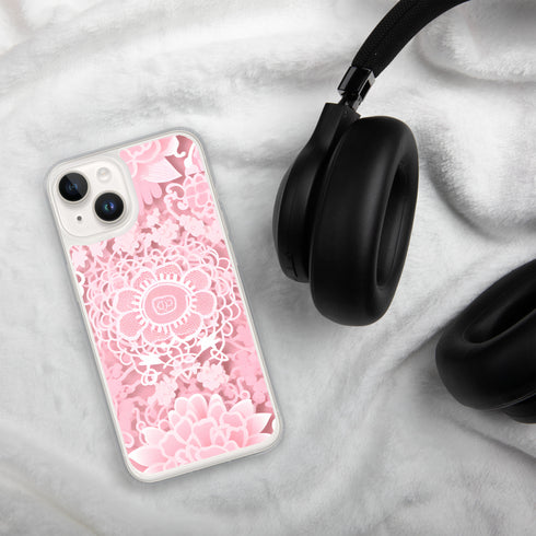 Coquette Charm - A Geeky, Floral Fusion | Clear Case for iPhone®