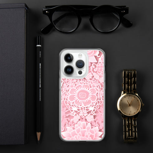 Coquette Charm - A Geeky, Floral Fusion | Clear Case for iPhone®