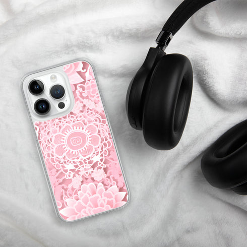 Coquette Charm - A Geeky, Floral Fusion | Clear Case for iPhone®