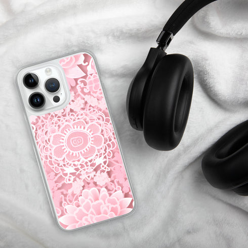 Coquette Charm - A Geeky, Floral Fusion | Clear Case for iPhone®
