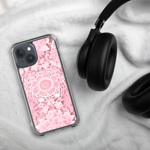 Coquette Charm - A Geeky, Floral Fusion | Clear Case for iPhone®