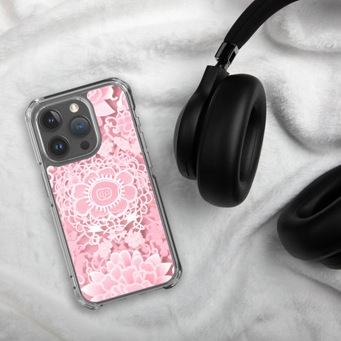 Coquette Charm - A Geeky, Floral Fusion | Clear Case for iPhone®