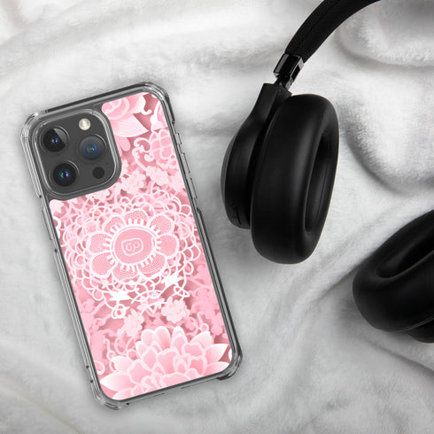 Coquette Charm - A Geeky, Floral Fusion | Clear Case for iPhone®