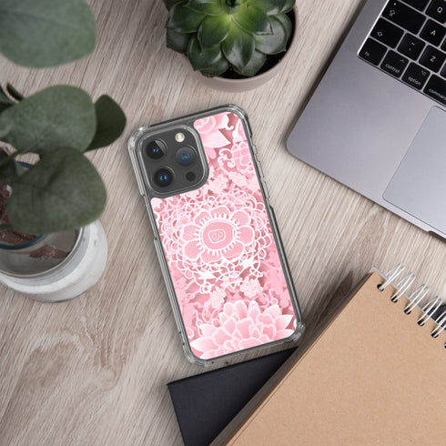Coquette Charm - A Geeky, Floral Fusion | Clear Case for iPhone®