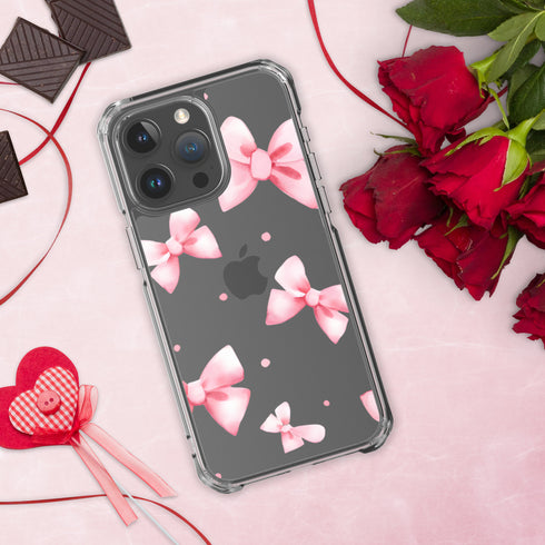 Coquette Pink Bow iPhone Case | Clear Case for iPhone®