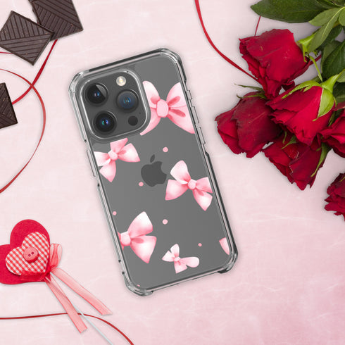Coquette Pink Bow iPhone Case | Clear Case for iPhone®