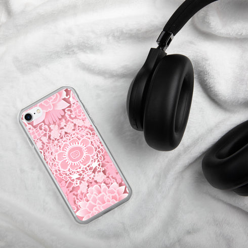Coquette Charm - A Geeky, Floral Fusion | Clear Case for iPhone®