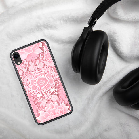Coquette Charm - A Geeky, Floral Fusion | Clear Case for iPhone®