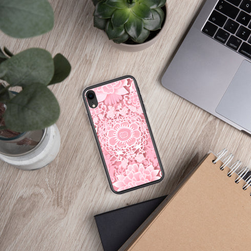 Coquette Charm - A Geeky, Floral Fusion | Clear Case for iPhone®