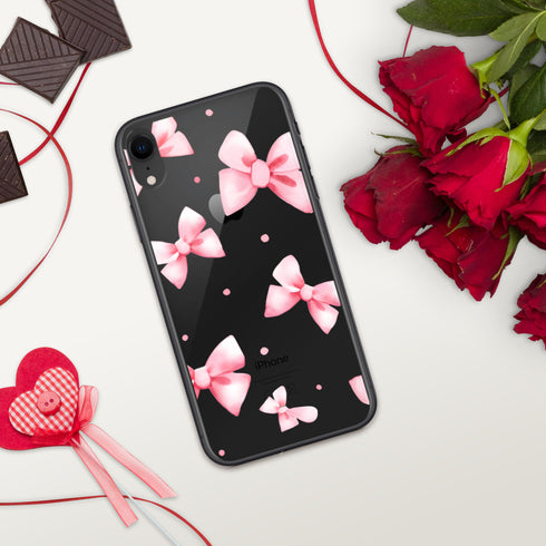 Coquette Pink Bow iPhone Case | Clear Case for iPhone®