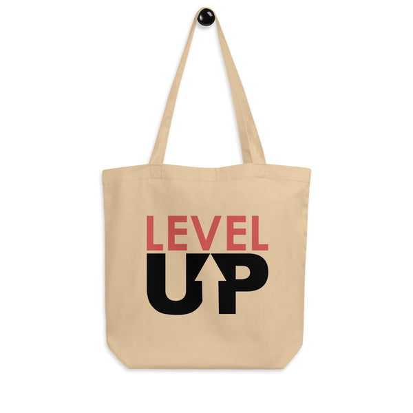 Gamer's Advantage: LEVEL UP Eco Tote Bag