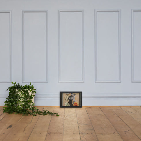 "Timeless Romance" Vintage Wall Art | Framed matte paper poster