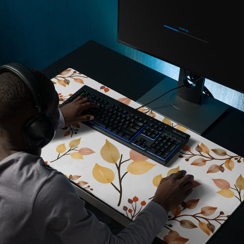Blossom Battle Station: Unleash Petal Power with Every Click! | Gaming mouse pad