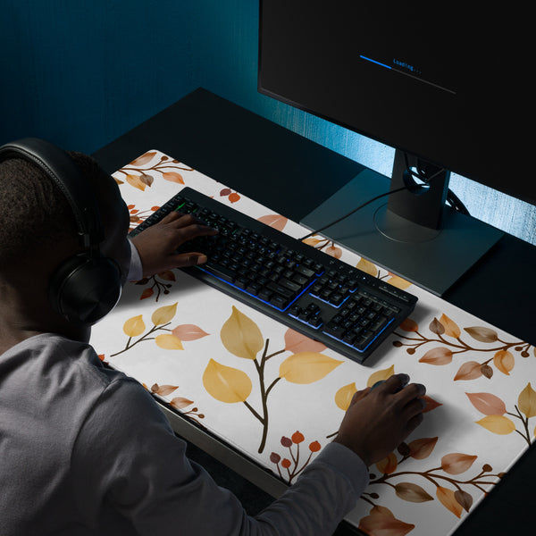 Blossom Battle Station: Unleash Petal Power with Every Click! | Gaming mouse pad