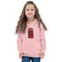 Red British Phone Booth at Christmas - Kids Hoodie