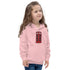 Red British Phone Booth at Christmas - Kids Hoodie