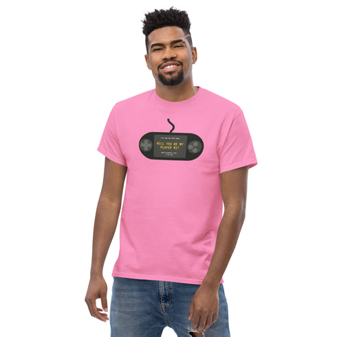 "Will You Be My Player 2" Geeky Valentine's Tee