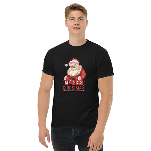 Santa Claus Merry Christmas - Men's classic tee