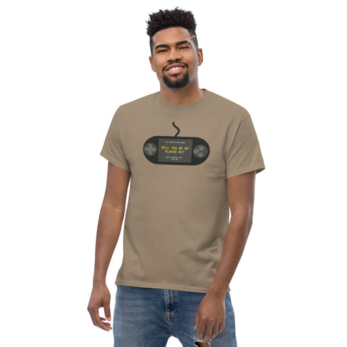 "Will You Be My Player 2" Geeky Valentine's Tee