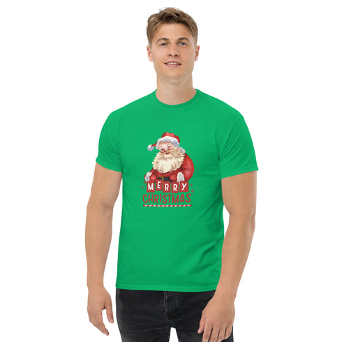 Santa Claus Merry Christmas - Men's classic tee