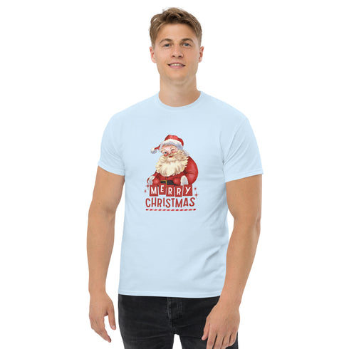 Santa Claus Merry Christmas - Men's classic tee
