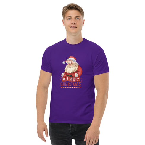 Santa Claus Merry Christmas - Men's classic tee
