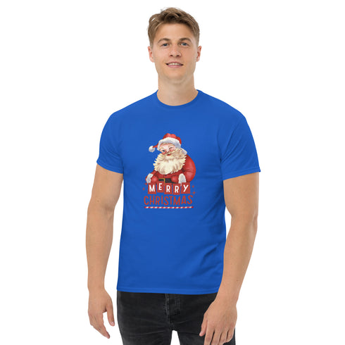 Santa Claus Merry Christmas - Men's classic tee