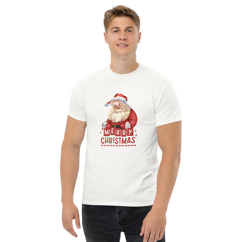 Santa Claus Merry Christmas - Men's classic tee