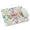 Botanical Bliss Hello! Mousepad - A Geeky Garden for Your Gadget
