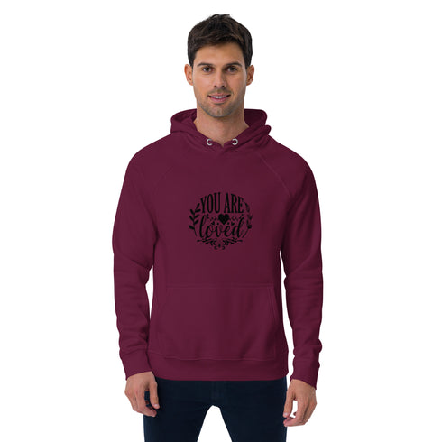 Unisex eco raglan hoodie