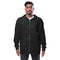 Unisex fleece zip up hoodie