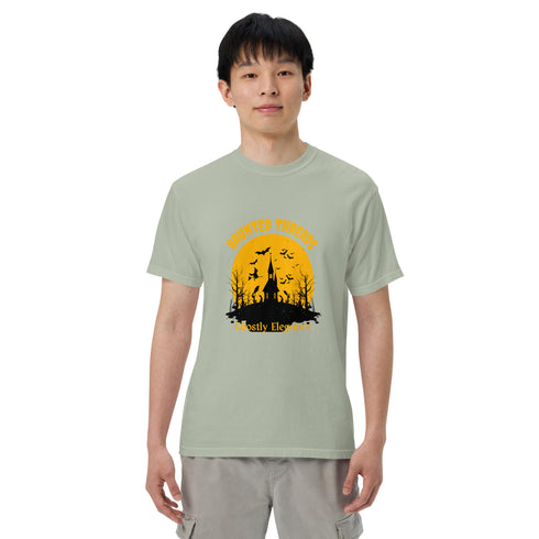 Unisex garment-dyed heavyweight t-shirt