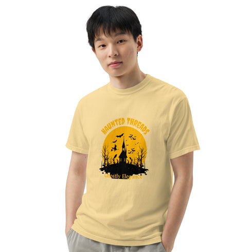 Unisex garment-dyed heavyweight t-shirt