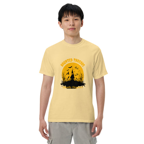 Unisex garment-dyed heavyweight t-shirt