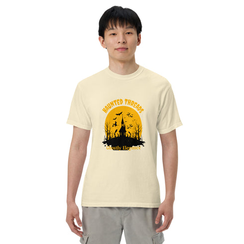 Unisex garment-dyed heavyweight t-shirt