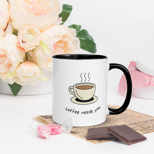 The Caffeinator: A Geek’s Best Companion Coffee Mug | Mug with Color Inside