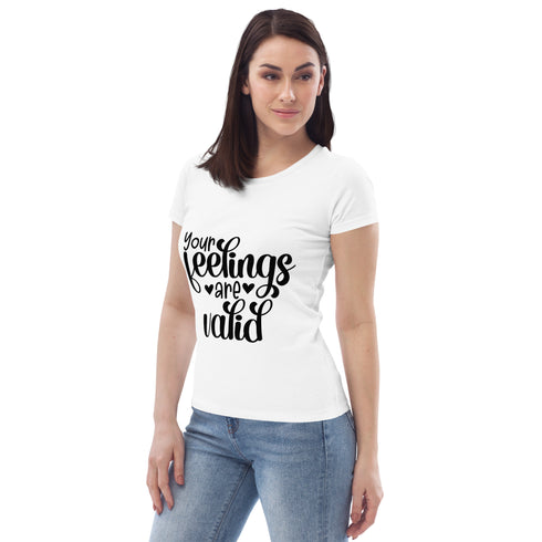 Women's fitted eco tee