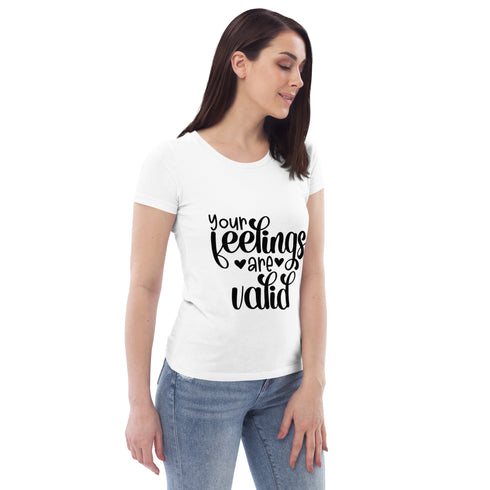 Women's fitted eco tee
